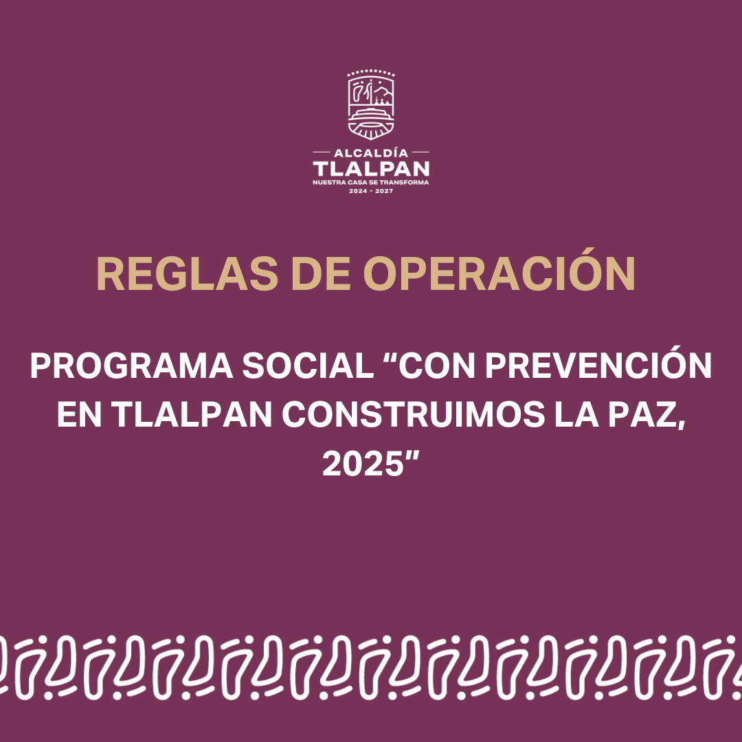 programa social tlalpan construimos la paz